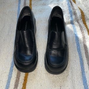 Vintage Chunky Loafers from 90’s. Size 7. Black.